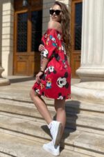 Rochie cu Garfield Aperoro Multicolora - imagine 29
