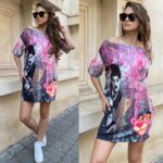 Rochie cu Garfield Aperoro Multicolora - imagine 118