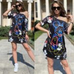 Rochie cu Garfield Aperoro Multicolora - imagine 116