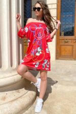Rochie cu Garfield Aperoro Multicolora - imagine 56