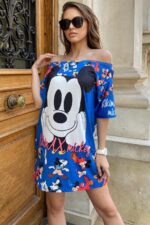 Rochie cu Garfield Aperoro Multicolora - imagine 66
