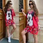 Rochie cu Garfield Aperoro Multicolora - imagine 110