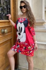 Rochie cu Garfield Aperoro Multicolora - imagine 69