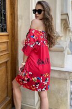 Rochie cu Garfield Aperoro Multicolora - imagine 70