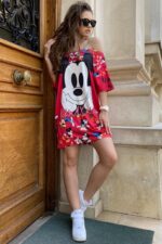 Rochie cu Garfield Aperoro Multicolora - imagine 71