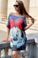 Rochie cu Garfield Aperoro Multicolora - imagine 74