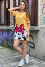 Rochie cu Garfield Aperoro Multicolora - imagine 77
