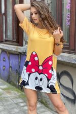 Rochie cu Garfield Aperoro Multicolora - imagine 79