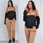 Rochie Scurta din Denim cu fermoar si lanturi la umeri Panisia - imagine 8