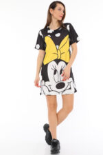 Rochie Lunga Plisata cu decolteu in v Asunta Alba cu flori multicolore - imagine 8