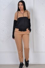 Rochie Scurta din Denim cu fermoar si lanturi la umeri Panisia - imagine 15