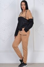 Rochie Scurta din Denim cu fermoar si lanturi la umeri Panisia - imagine 17