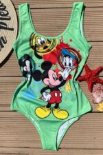 Rochie scurta cu Mickey Mouse Marlisa Neagra - imagine 8