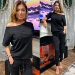 Rochie scurta cu Mickey Mouse Marlisa Neagra - imagine 28