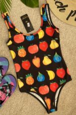Rochie scurta cu Mickey Mouse Marlisa Neagra - imagine 38