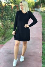 Rochie Tricotata Reina Neagra