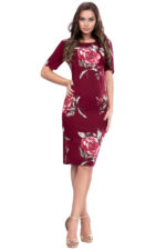 Rochie Bacaria Grena - Marimi Mari