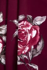 Rochie Bacaria Grena - Marimi Mari - imagine 5
