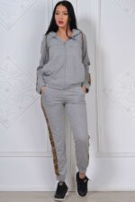 Rochie Midi din Denim clos cu buzunare si lant in talie Gizela - imagine 7