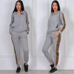 Rochie Midi din Denim clos cu buzunare si lant in talie Gizela - imagine 9