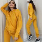 Rochie Midi din Denim clos cu buzunare si lant in talie Gizela - imagine 19