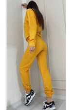 Rochie Midi din Denim clos cu buzunare si lant in talie Gizela - imagine 18