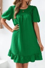Rochie Scurta Emeralda Verde