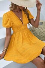 Rochie Scurta Taresa Multicolora - imagine 5
