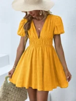 Rochie Scurta Taresa Multicolora - imagine 8