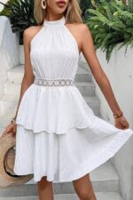 Rochie Scurta Cabria Alba