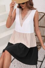 Rochie Scurta Cifaria Multicolora