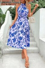 Rochie Midi Corina Bleu