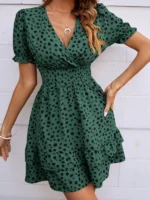Rochie Scurta Taresa Multicolora - imagine 21
