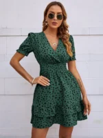 Rochie Scurta Taresa Multicolora - imagine 23