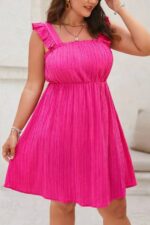 Rochie Scurta Dimitris Roz - Marimi Mari