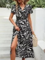 Rochie Scurta Taresa Multicolora - imagine 31