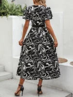 Rochie Scurta Taresa Multicolora - imagine 32