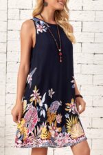 Rochie Scurta Taresa Multicolora - imagine 55