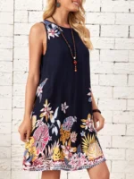 Rochie Scurta Taresa Multicolora - imagine 56