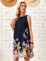 Rochie Scurta Taresa Multicolora - imagine 58