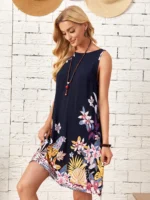 Rochie Scurta Taresa Multicolora - imagine 59