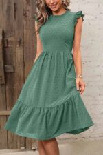 Rochie Midi Rumiana Verde