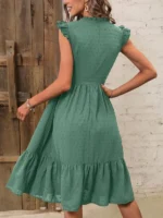 Rochie Midi Rumiana Verde - imagine 2