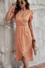 Rochie Midi Zola Portocalie