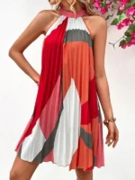 Rochie Scurta Debir Multicolora - imagine 5