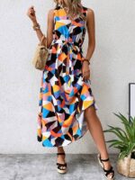 Rochie Midi Imala Multicolora - imagine 4