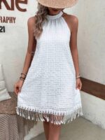 Rochie Scurta Lenna Alba - imagine 5