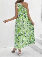 Rochie Midi Yuha Print Verde - imagine 2