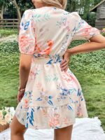 Rochie Scurta Doris Inflorata - imagine 4