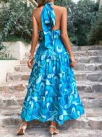 Rochie Midi Oblio Albastra - imagine 2